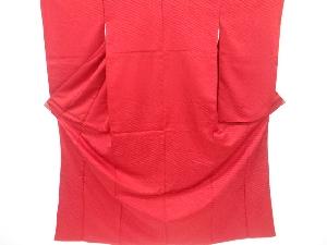 斜め縞模様織り出し二尺袖着物